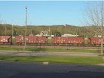 BNSF 912249 loaded ballast